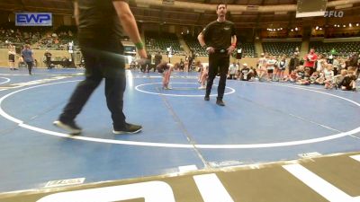 80 lbs Rr Rnd 3 - Dylan Detherow, Collinsville Cardinal Youth Wrestling vs Tanner Turpin, Owasso Takedown Club