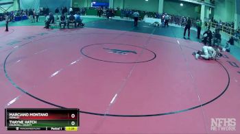 157 lbs 3rd Place Match - Thayne Hatch, Churchill County vs Marciano Montano, Fernley