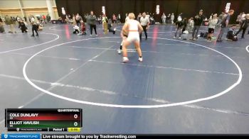 187 lbs Quarterfinal - Cole Dunlavy, SD vs Elliot Havlish, WI