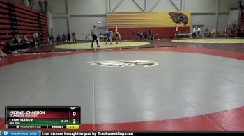 125 lbs Cons. Semi - Michael Chagnon, St. Ambrose University vs Coby Haney, Millikin