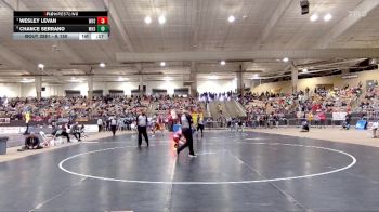 A 150 lbs Cons. Round 2 - Wesley Levan, Whitwell High School vs Chance Serrano, Munford High School