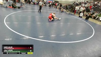 132 lbs Cons. Round 4 - Jace Lillie, D3 Wrestling Club vs Colt Hood, Keystone Kids Wrestling Club