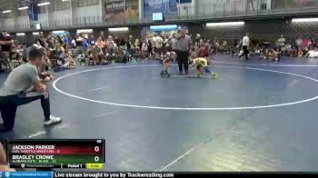 55 lbs Semis & 3rd Wb (16 Team) - Jackson Parker, Full Throttle Wrestling vs Bradley Crowe, Alabama Elite - Black&nbsp;