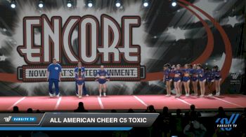 All American Cheer C5 Toxic [2021 L5 Senior Coed - D2 Day 2] 2021 Encore Championships: Charlotte Area DI & DII
