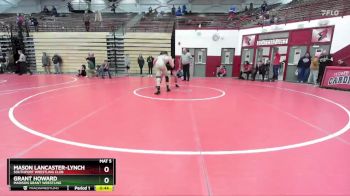 165 lbs Cons. Round 5 - Mason Lancaster-lynch, Southport Wrestling Club vs Grant Howard, Madison Grant Wrestling
