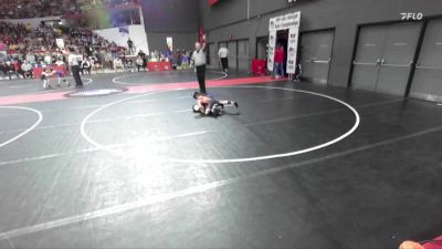 48 lbs Champ. Round 1 - Jordan Amundson, LAW vs Urban Runde, Belmont-Platteville Youth Wrestling Club
