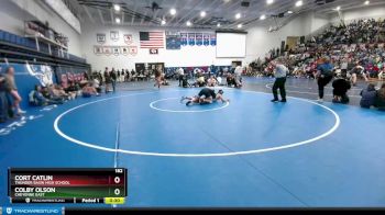 182 lbs Cons. Semi - Cort Catlin, Thunder Basin High School vs Colby Olson, Cheyenne East