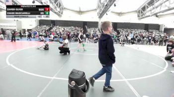 90-I lbs Semifinal - Zavier Olver, Mat Assassins vs Chase Masciarelli, Ridley