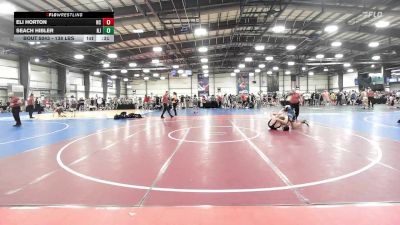 138 lbs Consi Of 8 #1 - Eli Horton, NC vs Seach Hibler, NJ