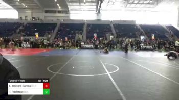 43 lbs Quarterfinal - Tristian Pacheco, Lockjaw vs Leonardo Romero Ramos, Gold Rush