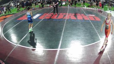 80 lbs Cons. Semis - Boone Dilley, Wisconsin vs Zayden James Hirouji, Hawaii