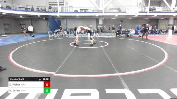 184 lbs Consi Of 8 #2 - Cody Fisher, Iowa State-Unattached vs Hunter Johns, Naval Academy