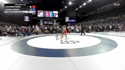 190 lbs Champ. Rd Of 128 - Alexander Nunez, MO vs Dominic Dotson, CA
