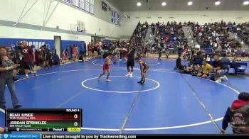71 lbs Round 4 - Jordan Sprinkles, Simi Valley Club vs Beau Junge, Team Temecula Kids