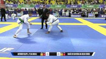 Kauã De Oliveira Da Silva Ferrei vs Arthur Fillipi L. P. Da Silva E 2025 Brasileiro Jiu-Jitsu IBJJF