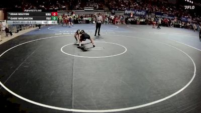 D 2 113 lbs Cons. Round 4 - Edan Nguyen, New Orleans Military & Maritime vs Gabe Melancon, Prairieville