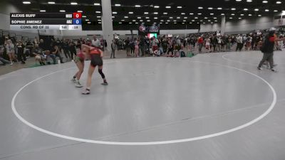 125 lbs Cons. Rd Of 32 - Sophie Jimenez, Arizona vs Alexis Ruff, Missouri
