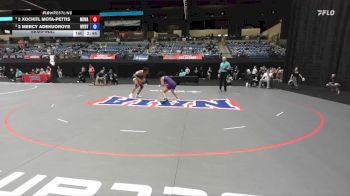 131 lbs Semifinal - 3 Xochitl Mota-pettis, Missouri Valley vs 2 Mercy Adekuoroye, Wayland Baptist