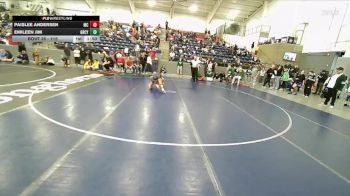 115 lbs Champ. Round 1 - Paislee Andersen, Mountain Crest vs Emileen Jim, Green Canyon