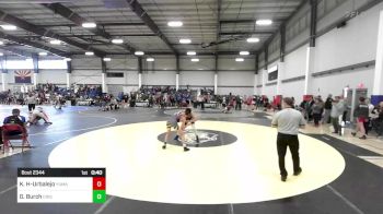 130 lbs Consi Of 8 #2 - Kane Huerta-Urbalejo, Yuma Grit vs Griffin Burch, Crismon