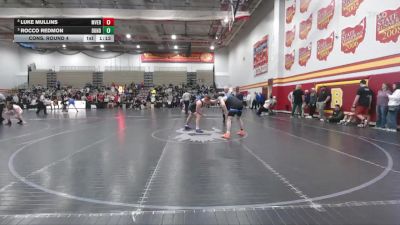 190 lbs Cons. Round 4 - Luke Mullins, Mount Vernon vs Rocco Redmon, Dundee