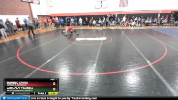 182 lbs Champ. Round 1 - Anthony Cambria, Arlington Heights (HERSEY) vs Dominic Savini, Aurora (A. CHRISTIAN)