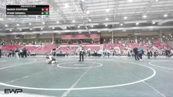 90 lbs Round 5 - Mason Stafford, El Dorado vs Ryker Wendell, Hutchinson Kids