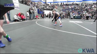 60 lbs Quarterfinal - Jaxson Weldon, Noble Takedown Club vs Ezra Nealy, Berryhill Wrestling Club