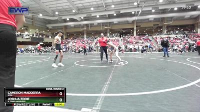 110 lbs Cons. Round 2 - Cameron Madderra, NIXA vs Joshua Eddie, U Town Hammers