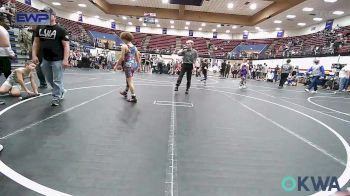 92-98 lbs Consolation - Bradley Egan, Cowboy Wrestling Club vs Kaylor Jones, Lions Wrestling Academy