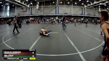 60 lbs Round 5 (10 Team) - Ben Atkas, CTWHALE vs Deaglan Harrison, Undisputed Wrestling