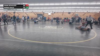110 lbs Consolation - Frank Nicholson, Sciota vs Patrick Gallo, Pittsford
