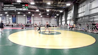 145 lbs Rr Rnd 2 - Elizabeth Hill, Next Level Wrestling Club vs Sydney Andrews, Team RJN Green