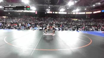 3A 126 lbs Champ. Round 1 - Cristian Garcia, Firth vs Bill Avery, Tri-Valley