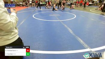 67-72 lbs Rr Rnd 3 - Roselyn Mosby, Wyandotte Youth Wrestling vs Piper Weisinger, Wyandotte Youth Wrestling