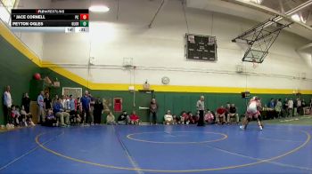 157 lbs Cons. Round 1 - Jace Cornell, Port Clinton vs Peyton Ogles, Olentangy Orange