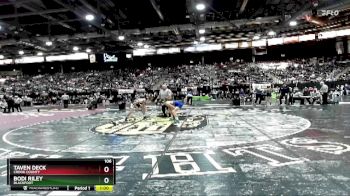 106 lbs Cons. Round 1 - Taven Deck, Crook County vs Bodi Riley, Blackfoot