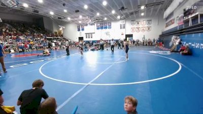 110 lbs Champ. Round 1 - Wesston Allen, Glenrock Intermediate Middle School vs Karter Guehther, Douglas Middle School