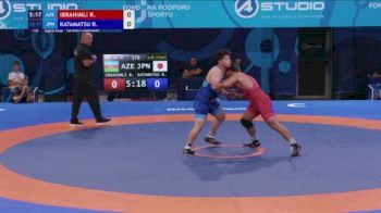97 kg 1/8 Final - Rihad Ibrahimli, Azerbaijan vs Ryosei Katamatsu, Japan