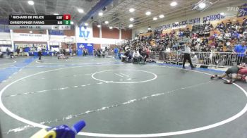 132 lbs Champ. Round 1 - Richard De Felice, Alemany vs Christopher Farag, Marina