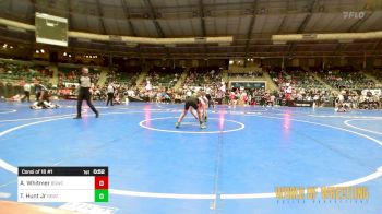 88 lbs Consi Of 16 #1 - Ashur Whitmer, Big Game Wrestling Club vs Taylor Hunt Jr, Nebraska Boyz