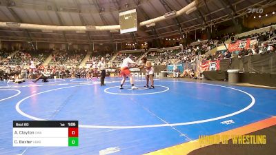 Round Of 16 - Amir Clayton, Oklahoma Wrestling Academy vs Cash Baxter, Ubasa Wrestling Academy