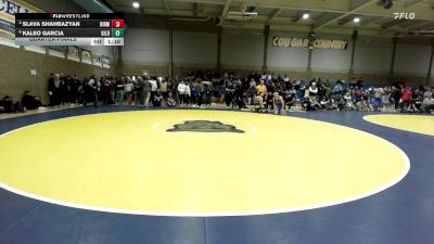168 lbs Quarterfinal - Slava Shahbazyan, Birmingham vs Kaleo Garcia, Gilroy