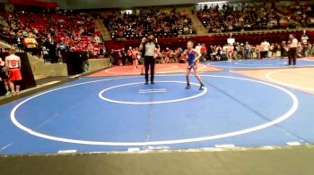 70 lbs Final - Langdon Brock, Glenpool Youth Wrestling vs Cannon Beesley, Pocola Youth Wrestling