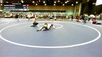126 lbs Consi Of 32 #2 - Mason Kendall, Spanish Springs vs Johnny Novelo, West Linn