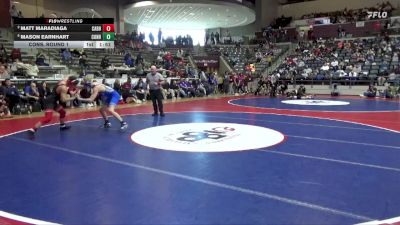 6A 138 lbs Cons. Round 1 - Mason Earnhart, CONWAY HIGH SCHOOL vs Matt Maradiaga, CABOT HIGH SCHOOL