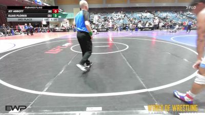 138 lbs 3rd Place - Jet Abbott, JWC vs Elias Flores, California Grapplers