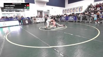 165 lbs Champ. Round 1 - Riley Carnes, Temescal Canyon vs Jacob Cruz, Northview