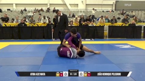 João Henrique Pelegrini vs Atiba Aziz Mata 2025 World IBJJF Jiu-Jitsu No-Gi Championship