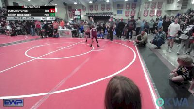 67 lbs Consi Of 4 - Luke Minihan, Collinsville Cardinal Youth Wrestling vs Hollis Thomas, Wagoner Takedown Club